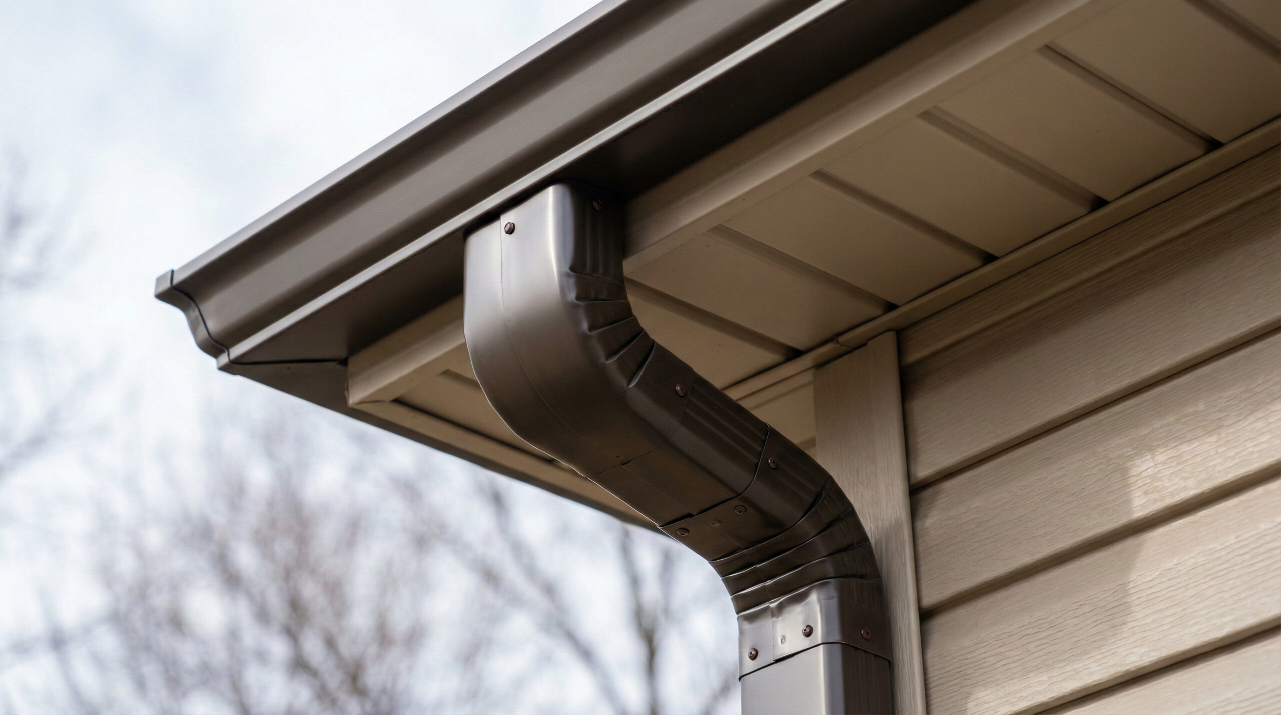 Aluminum gutter installation for roofing siding gutters NJ projects