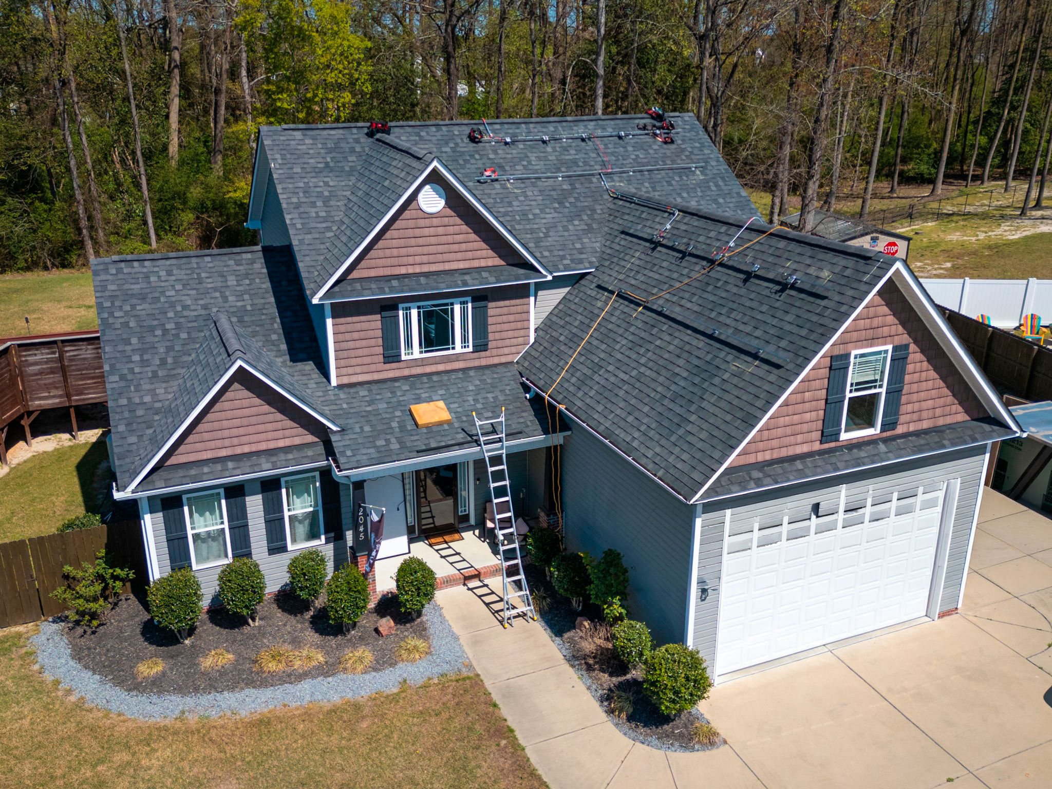 Roof repair Mercer County NJ residential roofing project